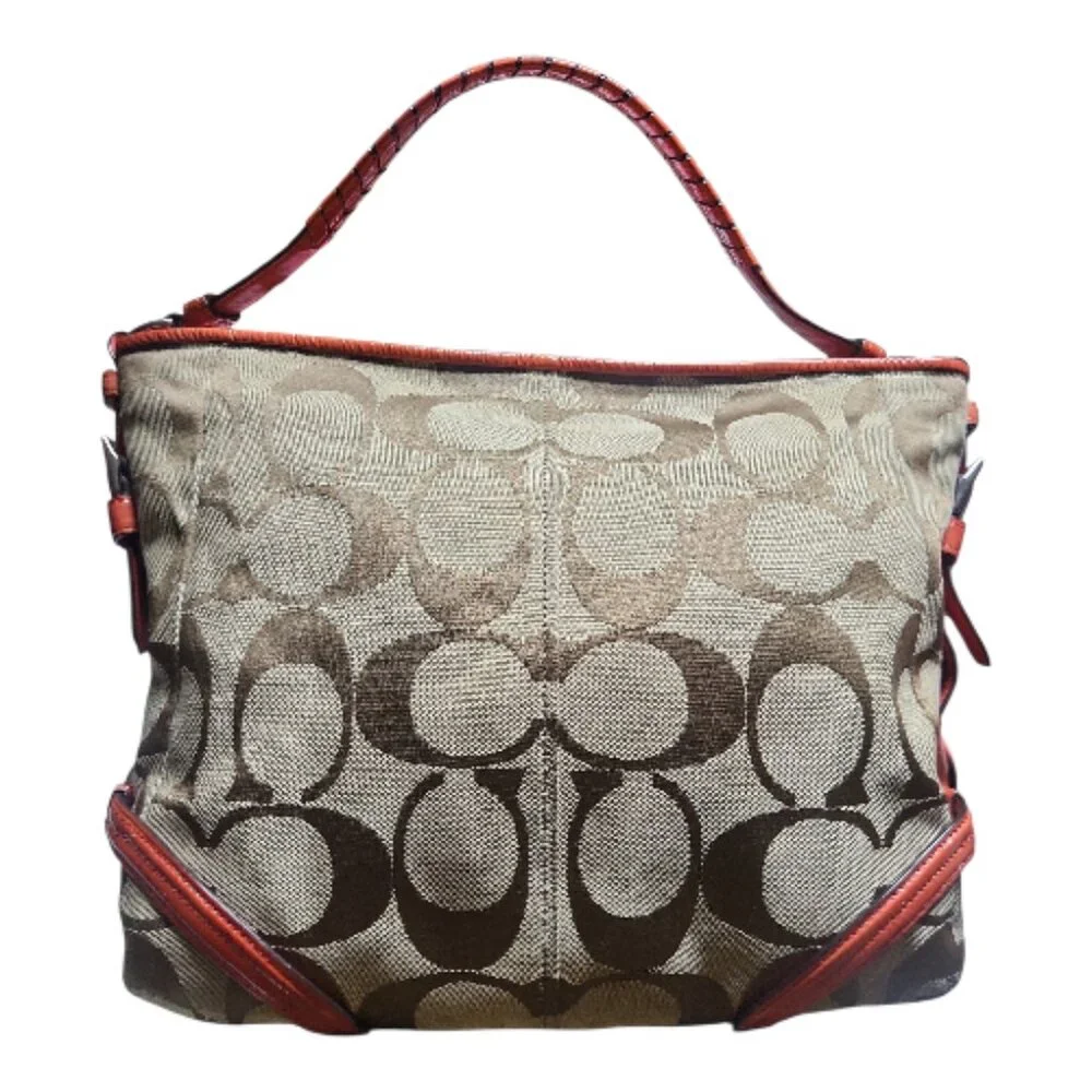 Coach Pre-loved Chelsea Katarina Signature Hobo Bag